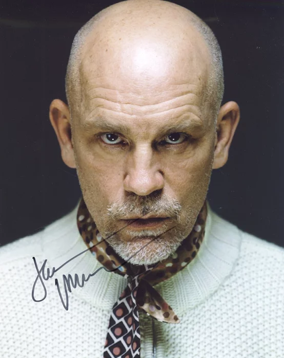 John Malkovich autograph