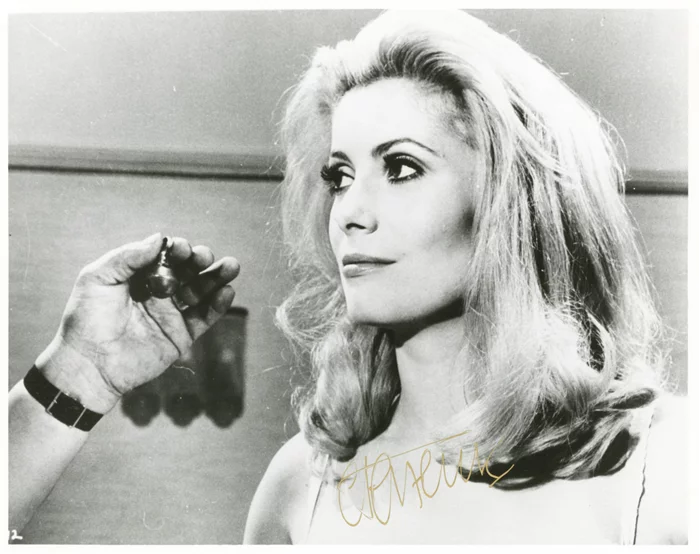 Catherine Deneuve autograph