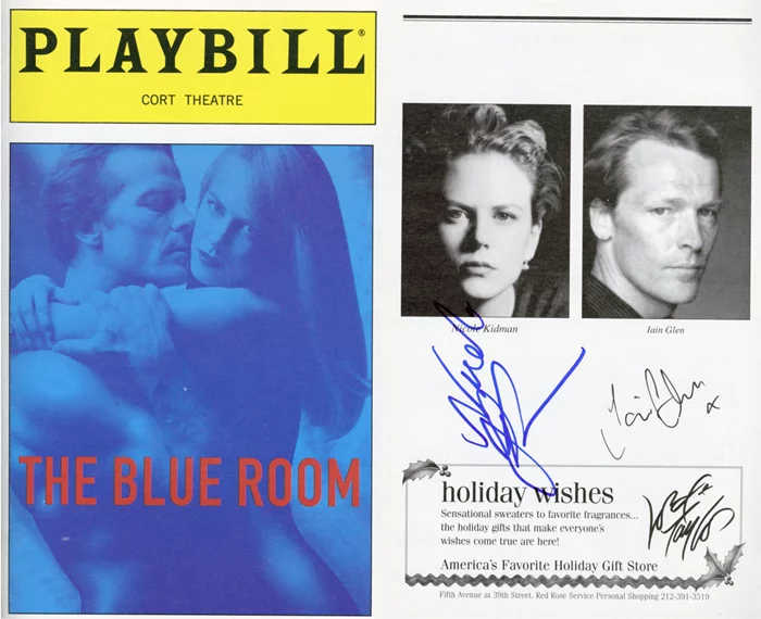 Nicole Kidman autograph