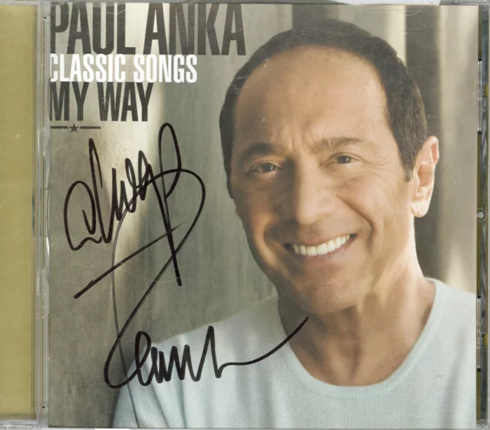 Paul Anka autograph