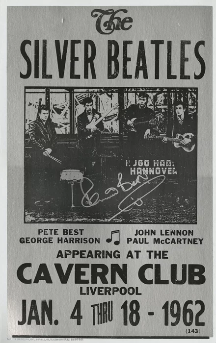 Pete Best autograph