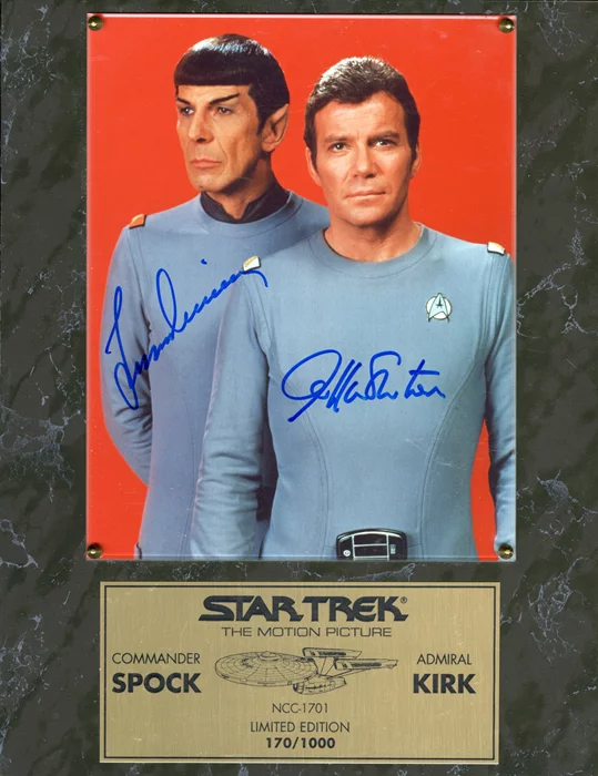 Star Trek autograph