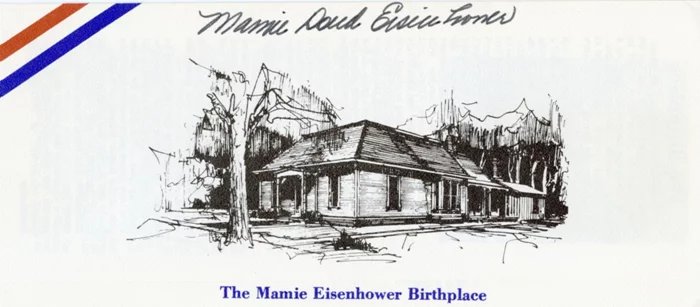 Mamie Daud Eisenhower autograph