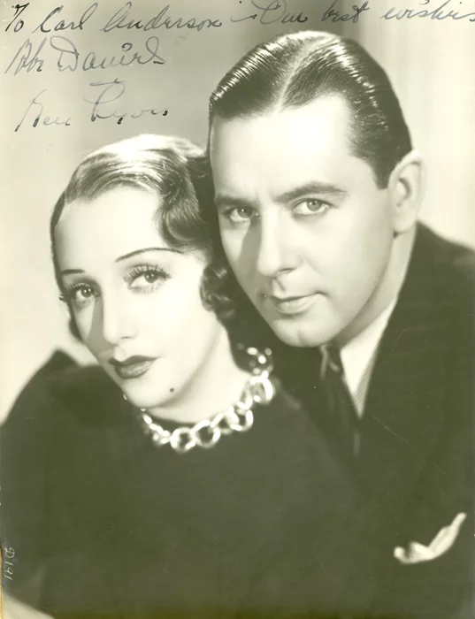 Bebe Daniels & Ben Lyon autograph