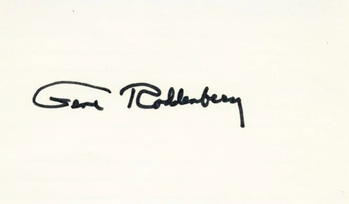 Gene Roddenberry autograph