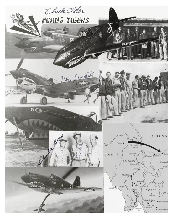Flying Tigers autograph