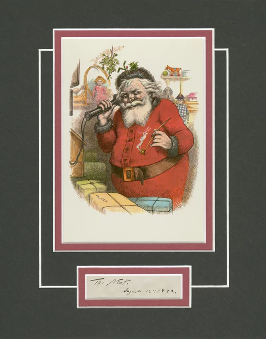 Thomas Nast autograph