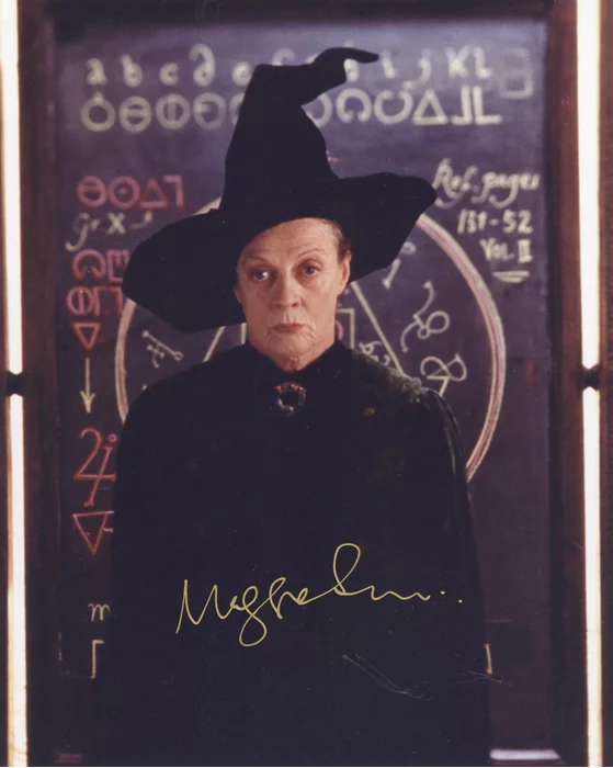 Maggie Smith autograph