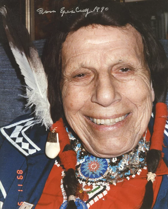 Iron Eyes Cody autograph
