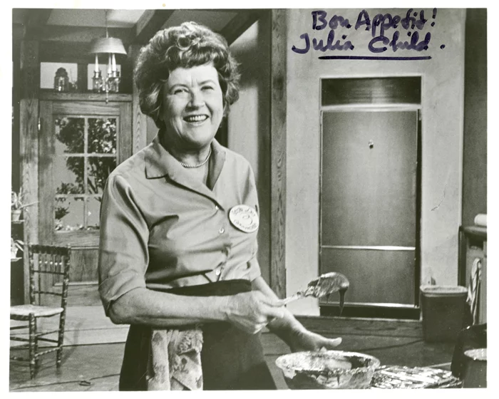 Julia Child autograph