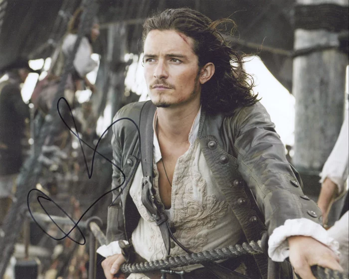 Orlando Bloom autograph