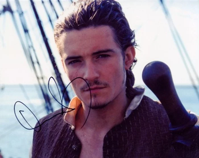 Orlando Bloom autograph