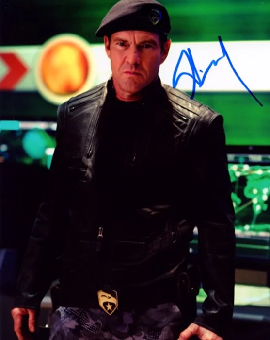 Dennis Quaid autograph