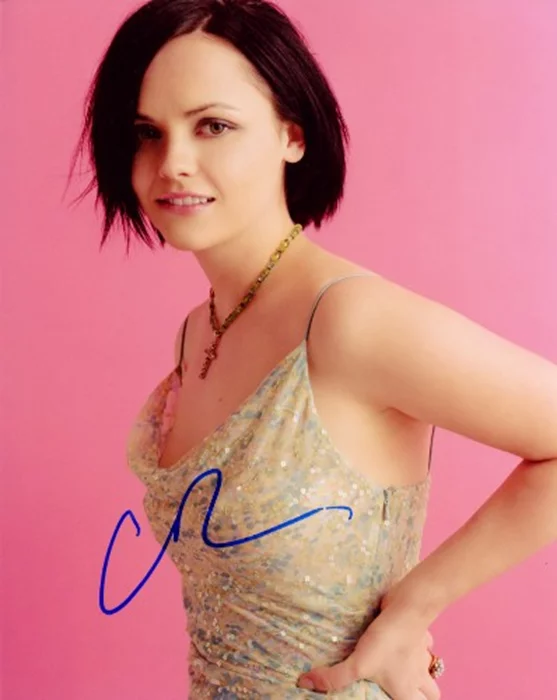 Christina Ricci autograph