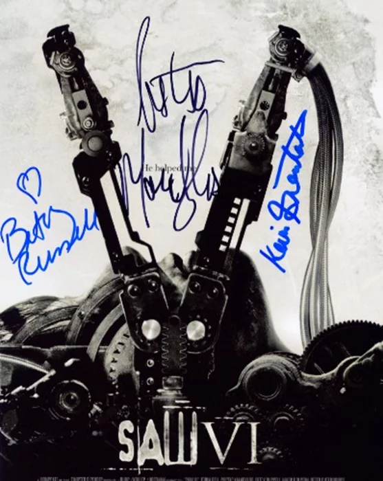 Saw autograph