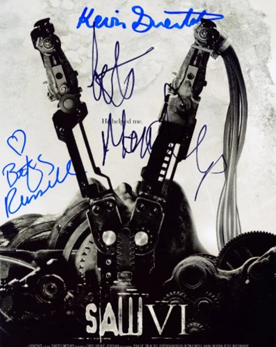 Saw autograph