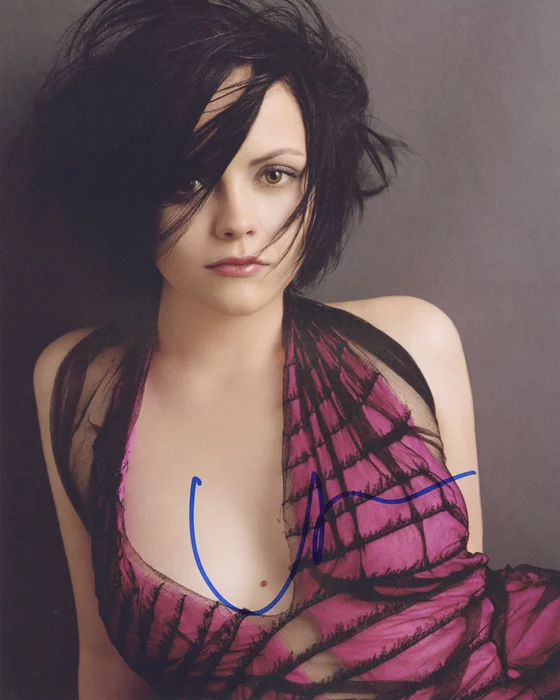 Christina Ricci autograph