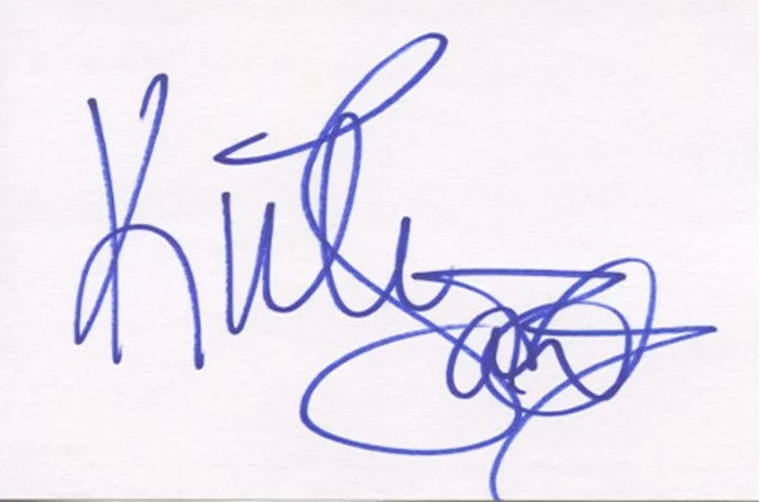 Kiele Sanchez autograph