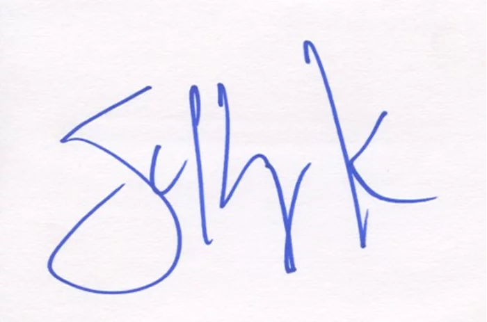 Jeffrey Katzenberg autograph