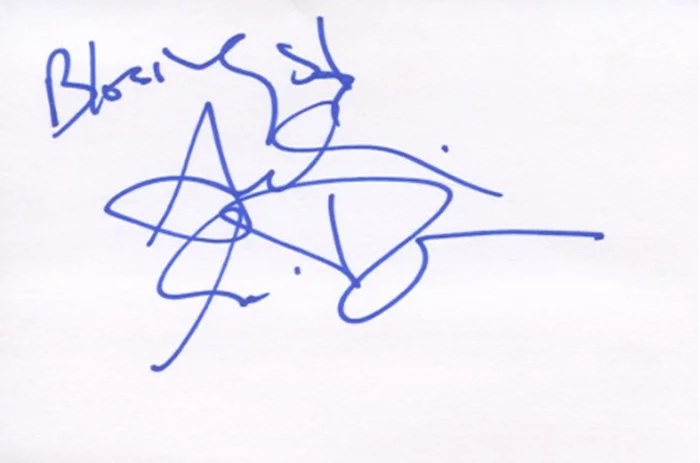 Andie MacDowell autograph