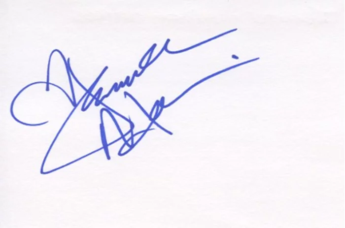 Jennifer Morrison autograph