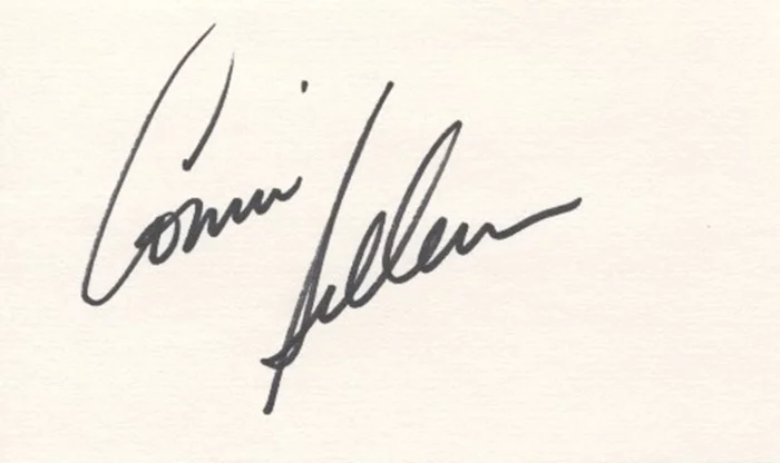 Connie Sellecca autograph