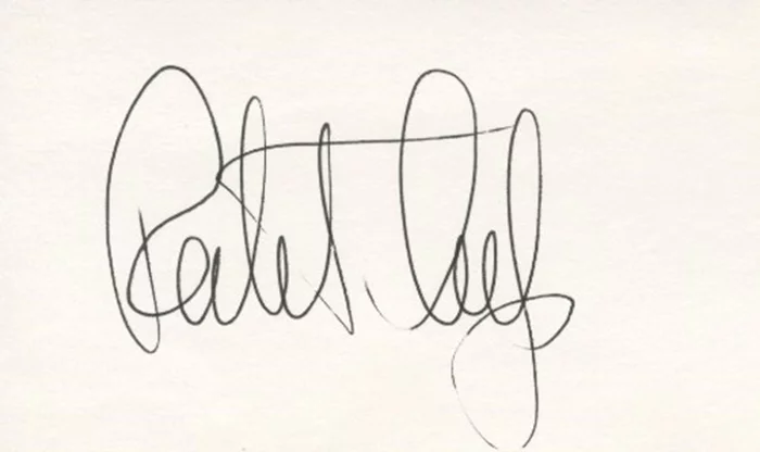 Robert Culp autograph