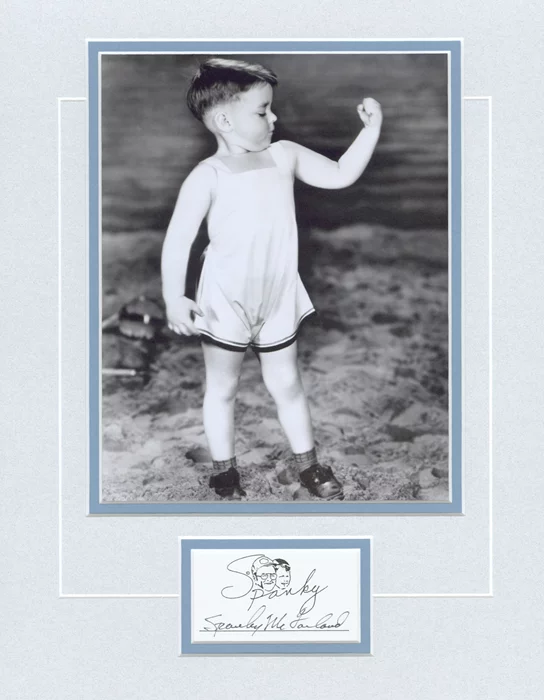 Spanky McFarland autograph