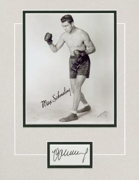 Max Schmeling autograph