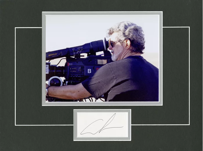 George Lucas autograph