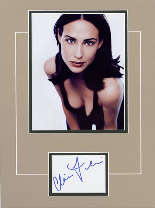 Claire Forlani autograph