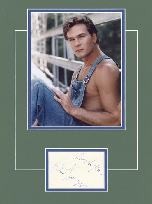Patrick Swayze autograph