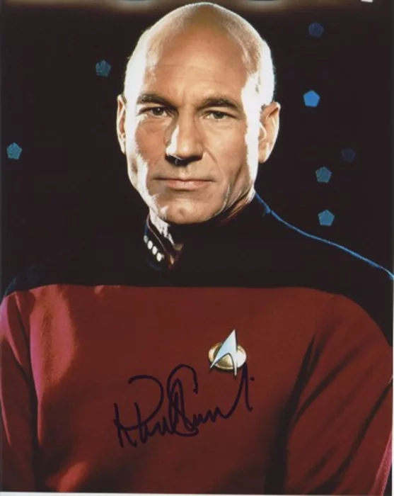 Patrick Stewart autograph