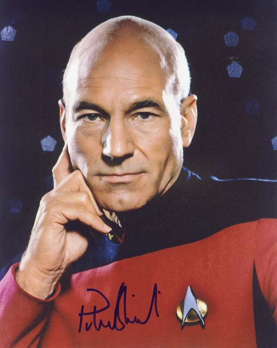 Patrick Stewart autograph