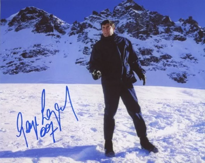 George Lazenby autograph