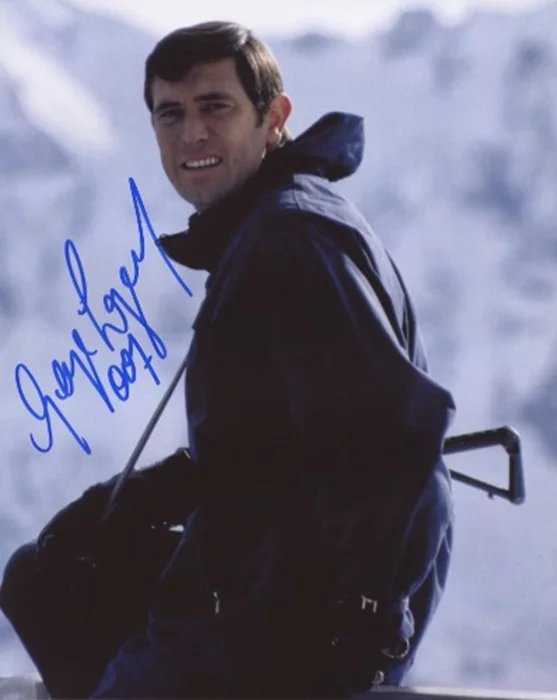 George Lazenby autograph