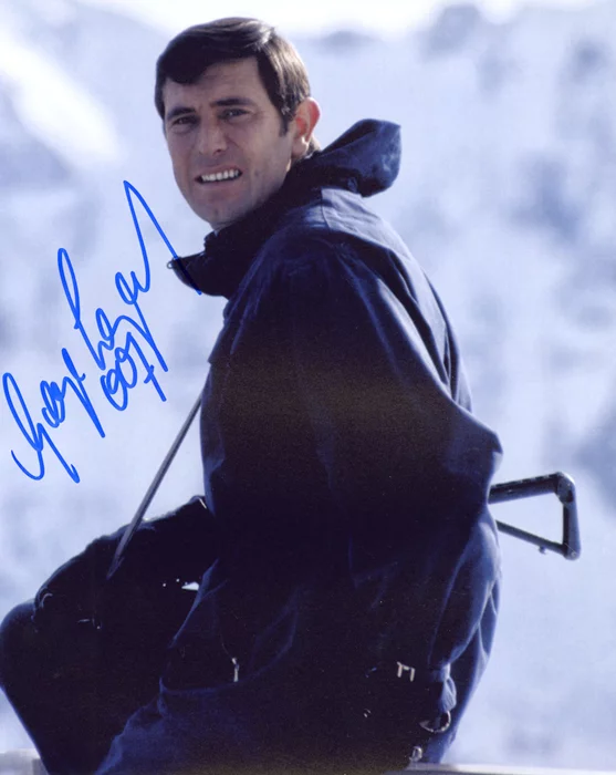 George Lazenby autograph