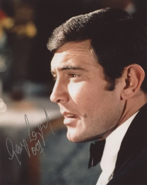 George Lazenby autograph