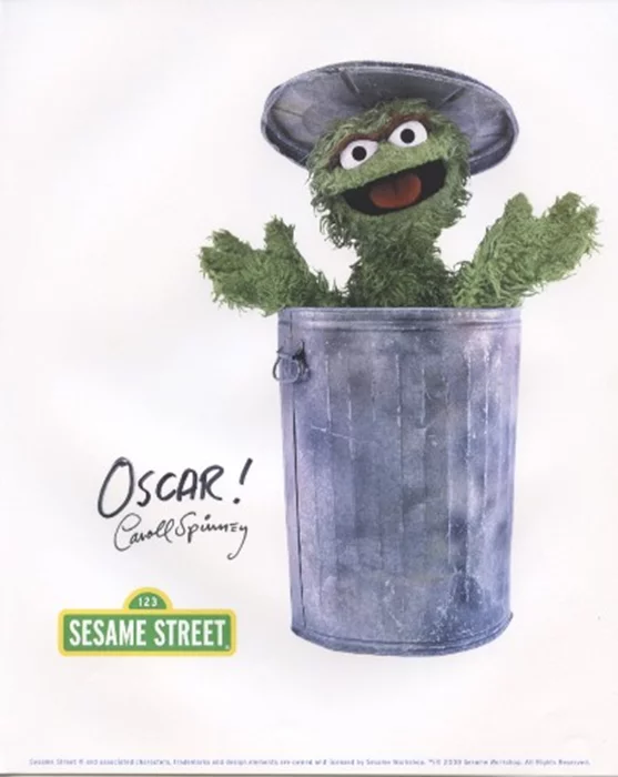 Caroll Spinney autograph