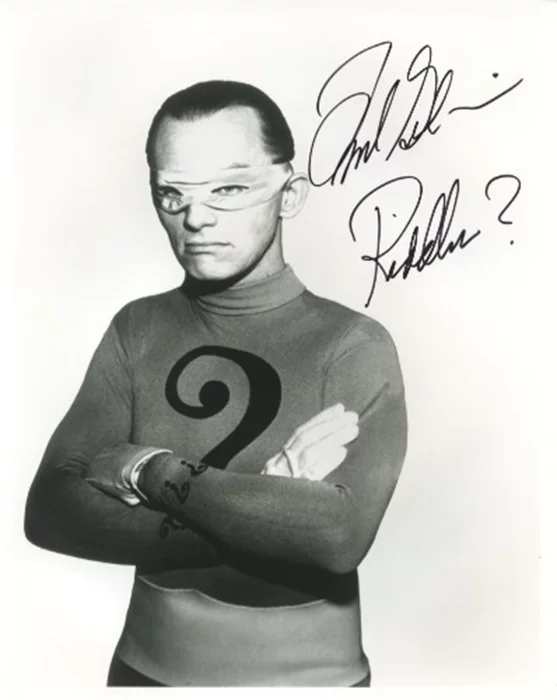Frank Gorshin autograph