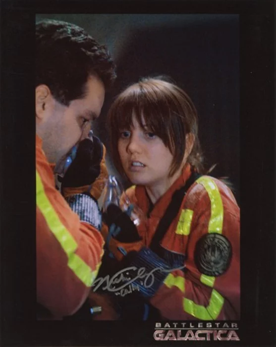 Nicki Clyne autograph