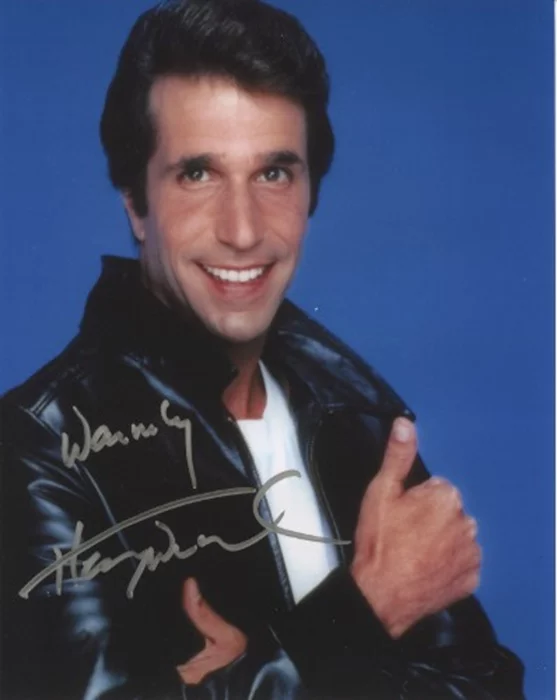 Henry Winkler autograph