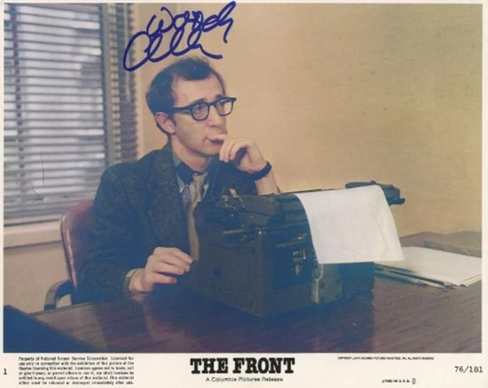Woody Allen autograph