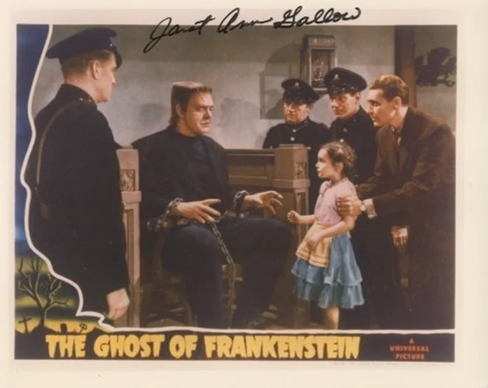 Janet Ann Gallow autograph