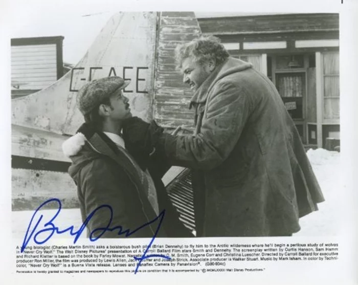 Brian Dennehy autograph