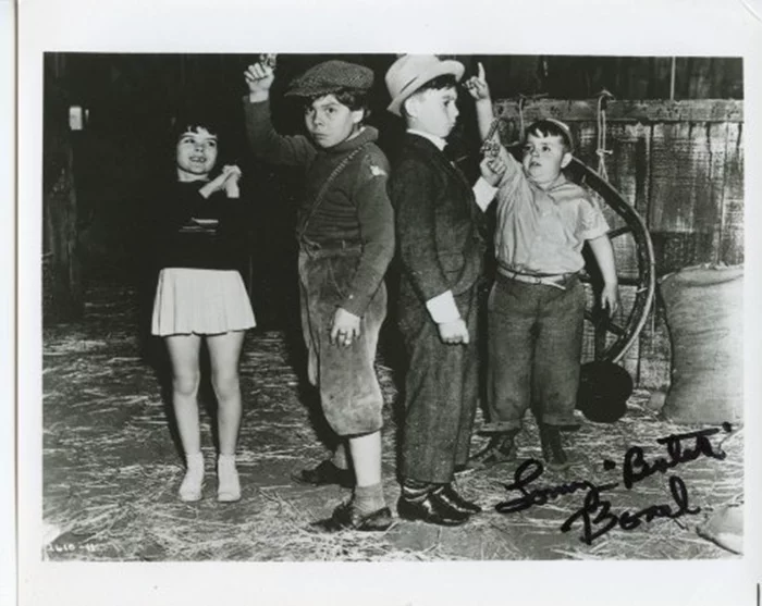 Tommy Bond autograph