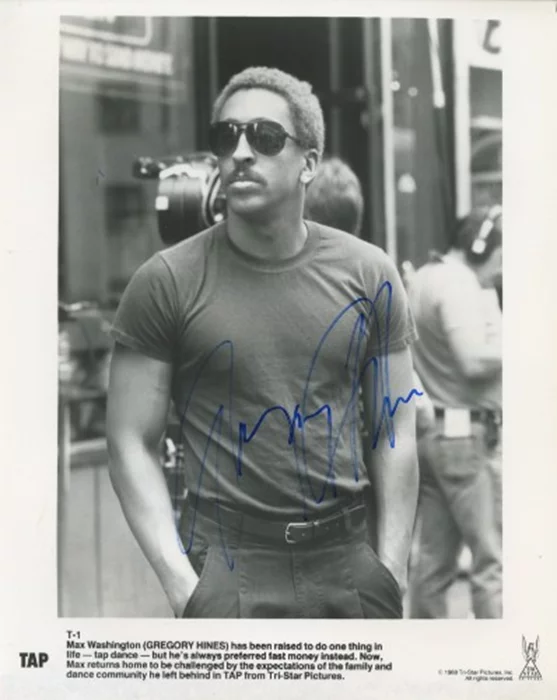 Gregory Hines autograph