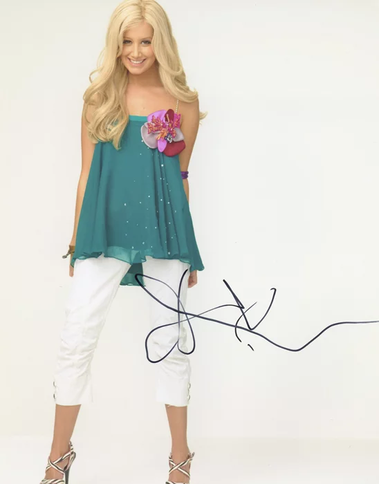 Ashley Tisdale autograph