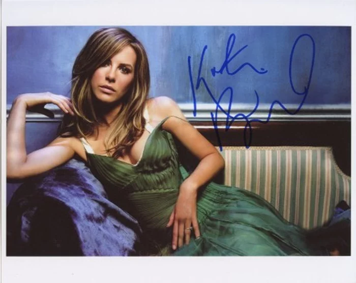Kate Beckinsale autograph