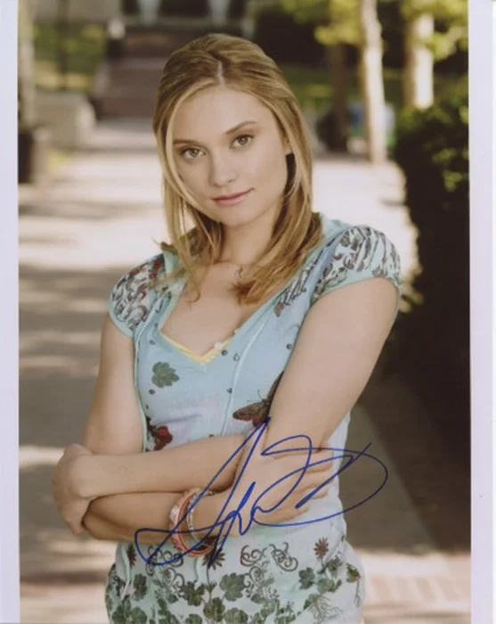 Spencer Grammer autograph